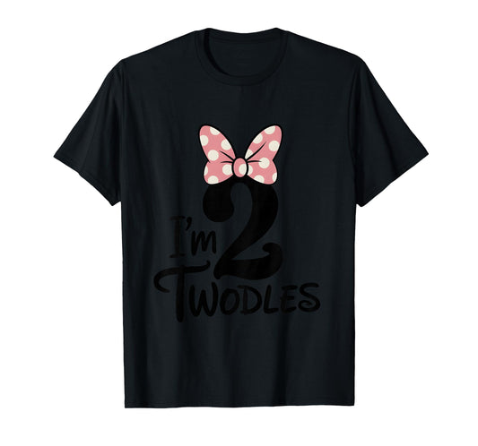 I’m Twodles 2nd Birthday Girl Design T-Shirt