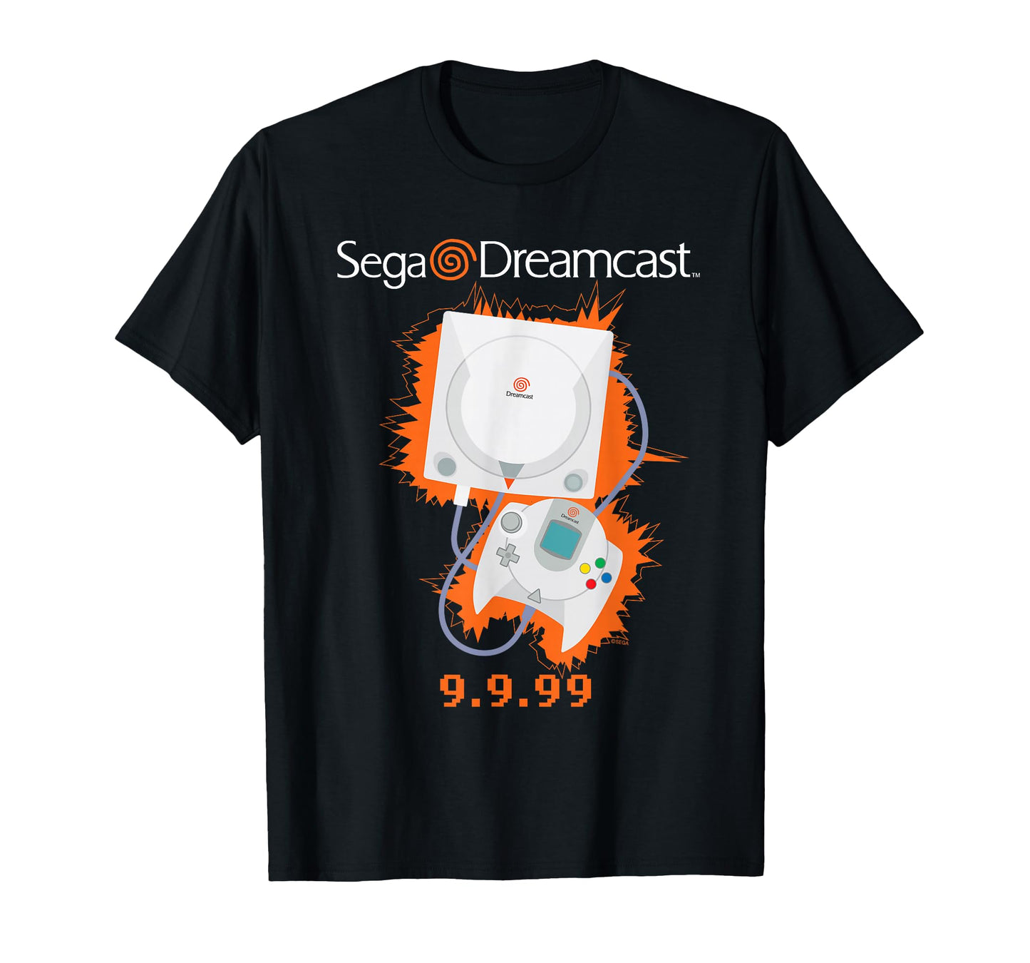 Dreamcast Console 9.9.99 T-Shirt