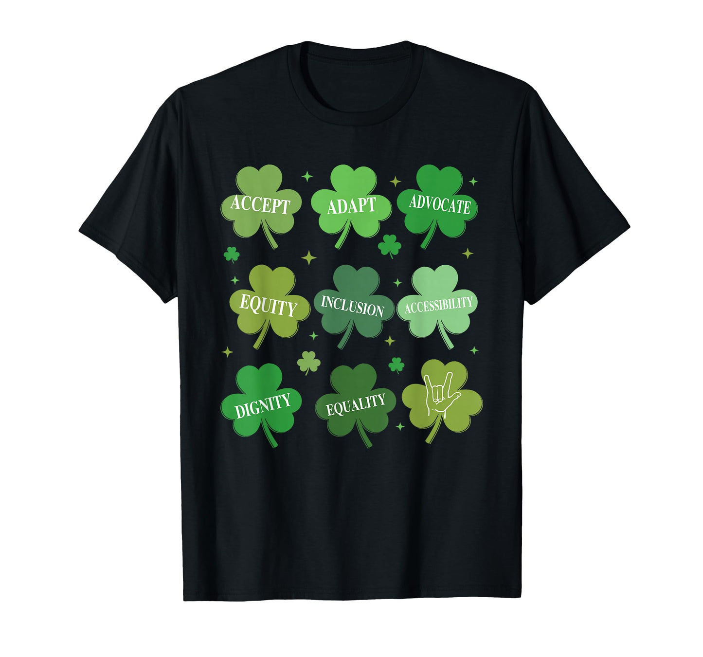 Special Education Sped Teacher Shamrock St Patricks Day T-Shirt
