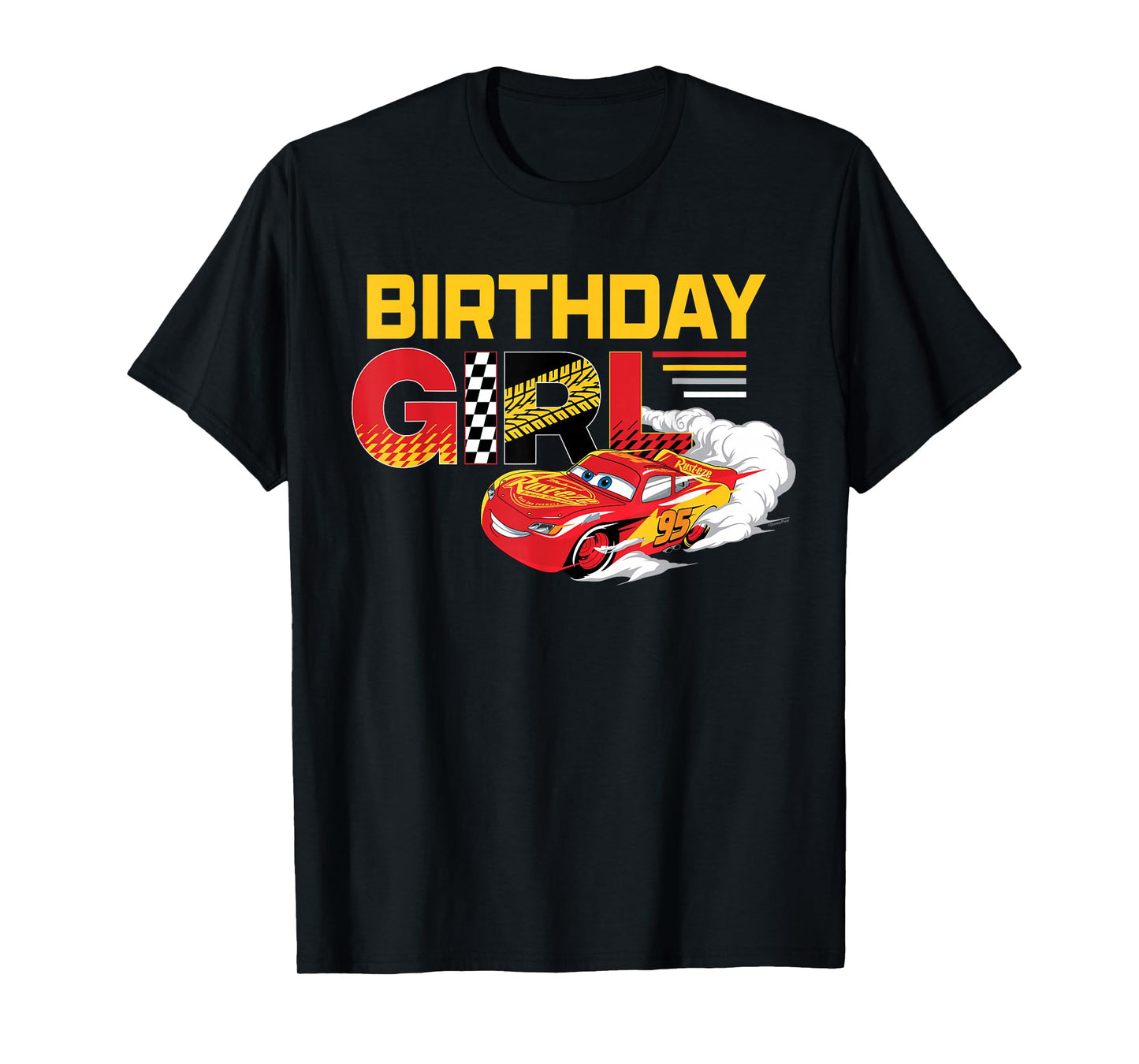 Disney & Pixar's Cars “Birthday Girl” Lightning McQueen T-Shirt