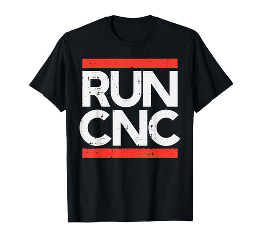 Run Cnc Programmers Machinist Engineer Gcode G28 Men Women T-Shirt