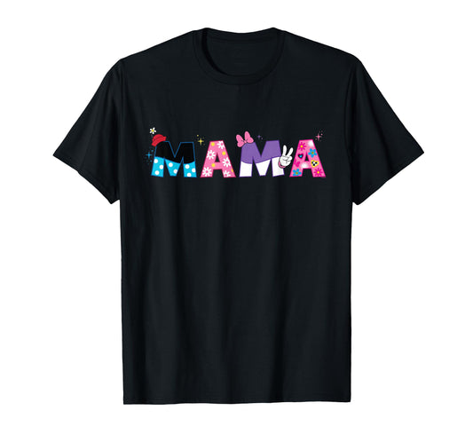 Disney Mickey Mouse and Friends Mama Mother's Day Birthday T-Shirt