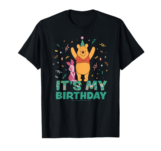 Disney Winnie the Pooh & Piglet It's my Birthday Party T-Shirt