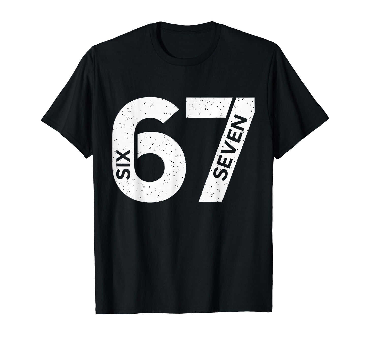 Cool Six Seven Number Gen Alpha Slang 6 7 Trending Meme T-Shirt