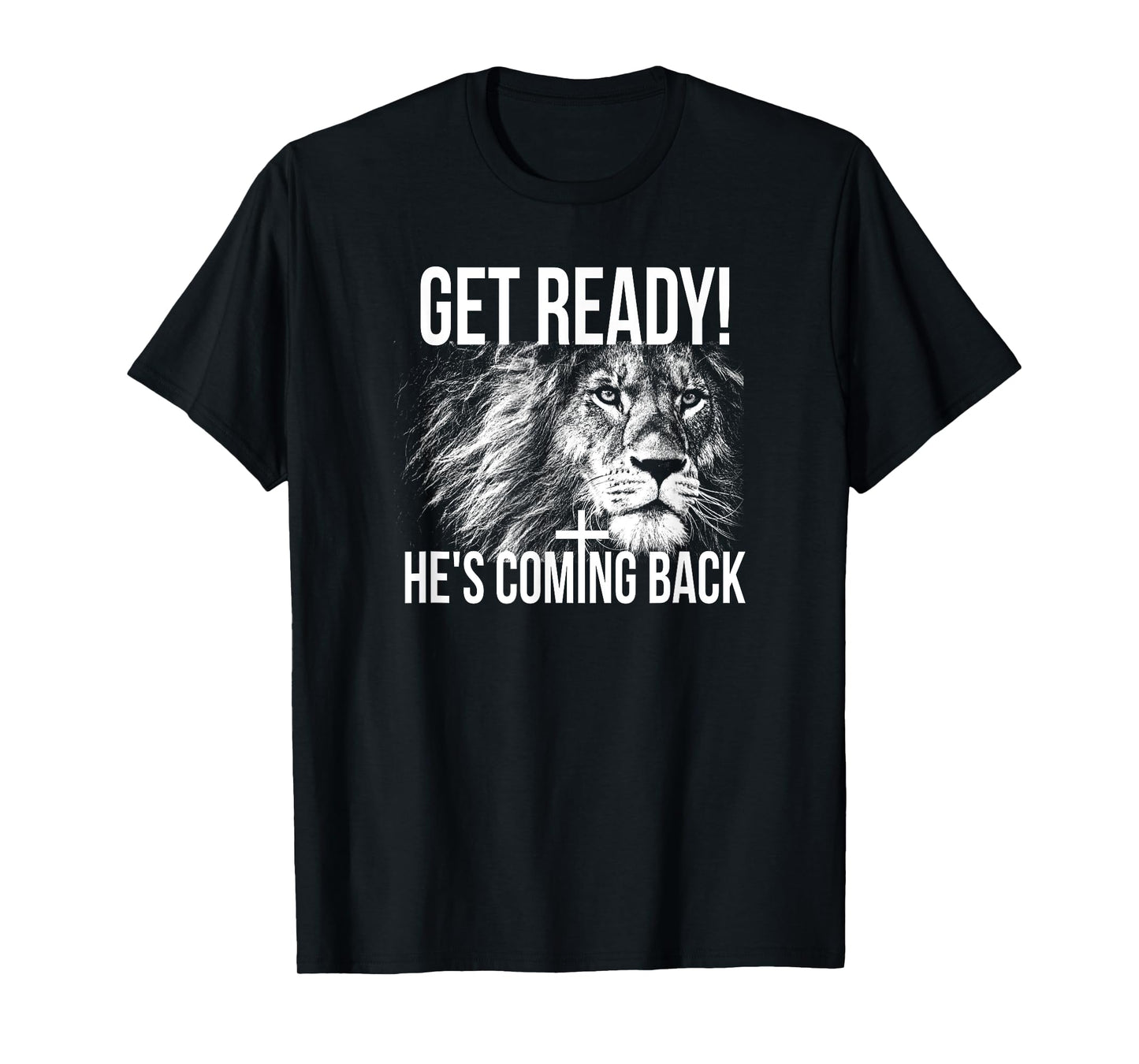 Christian Shirts For Men, He's Coming Back T Shirts T-Shirt