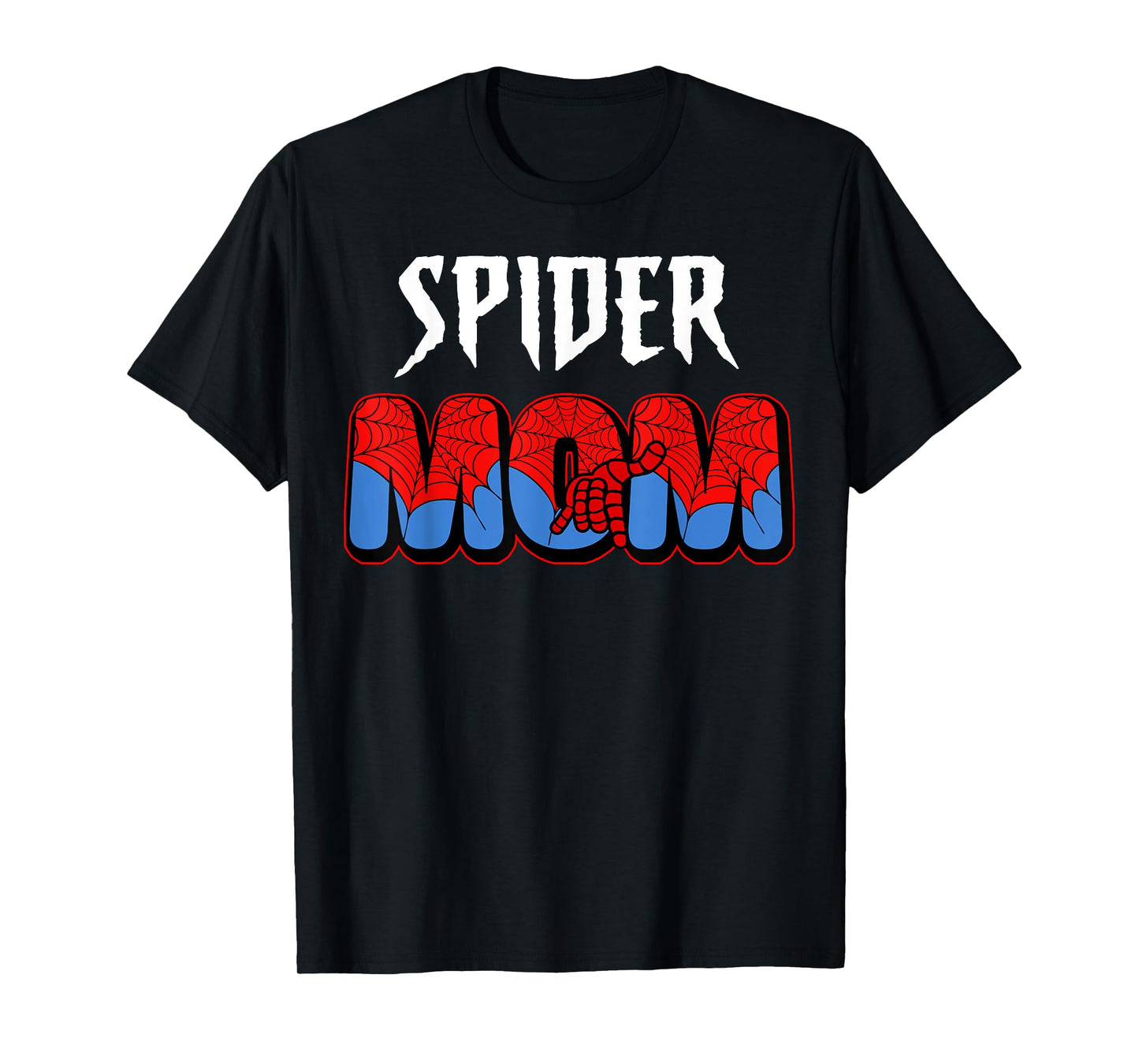Women Spider Mom Mother's Day Matching Family Birthday T-Shirt