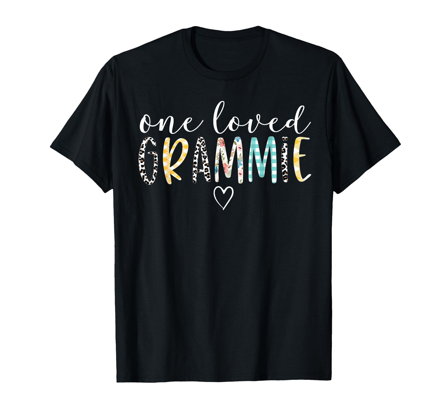Grammie Gifts Women One Loved Grammie Mother's Day T-Shirt