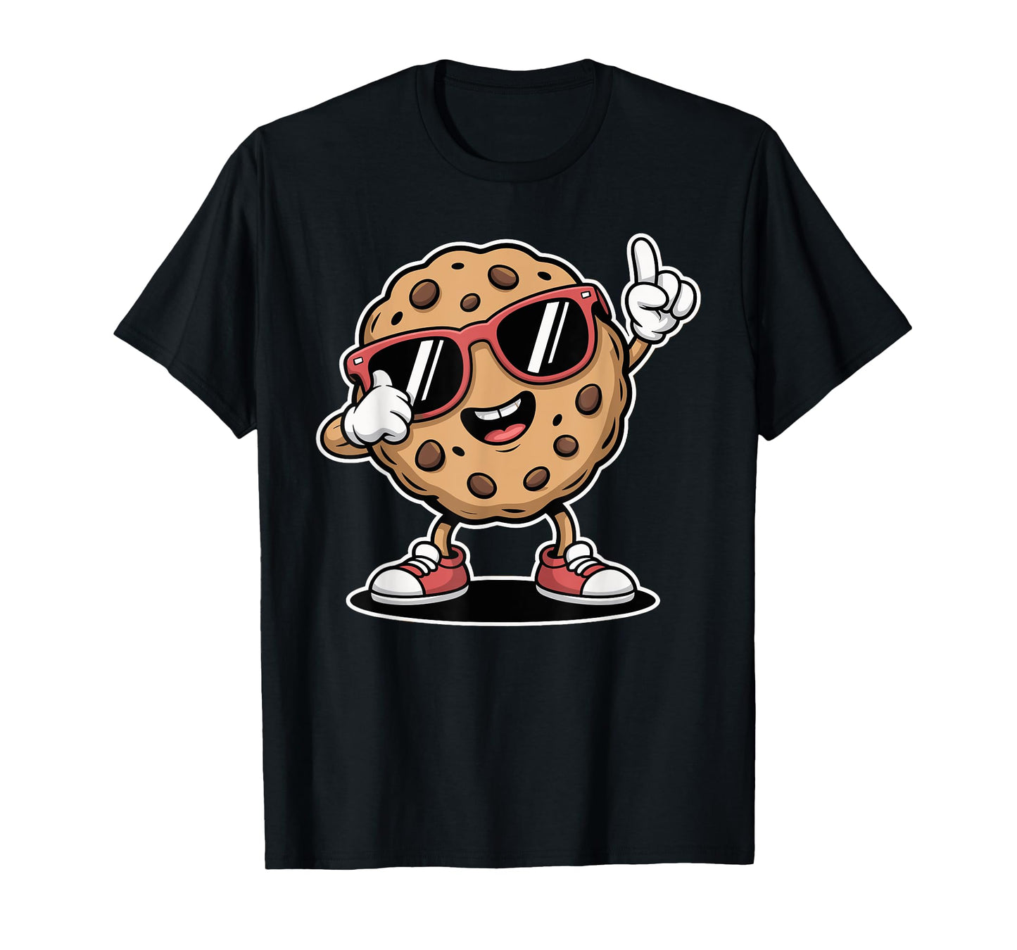 Dabbing Cookie Chocolate Chip Fun Dab Costume T-Shirt
