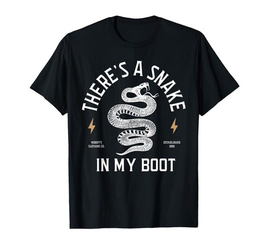 Snake In My Boot Men_ Bella Canvas T-Shirt T-Shirt