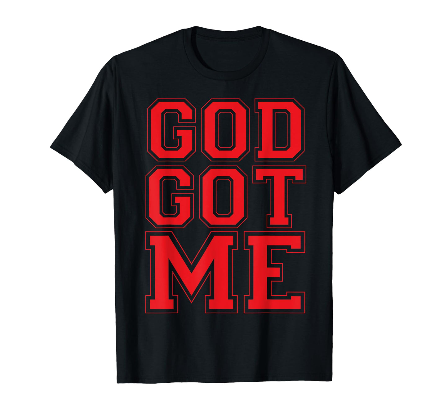 Christian T Shirts God Got Me (Red) T-Shirt
