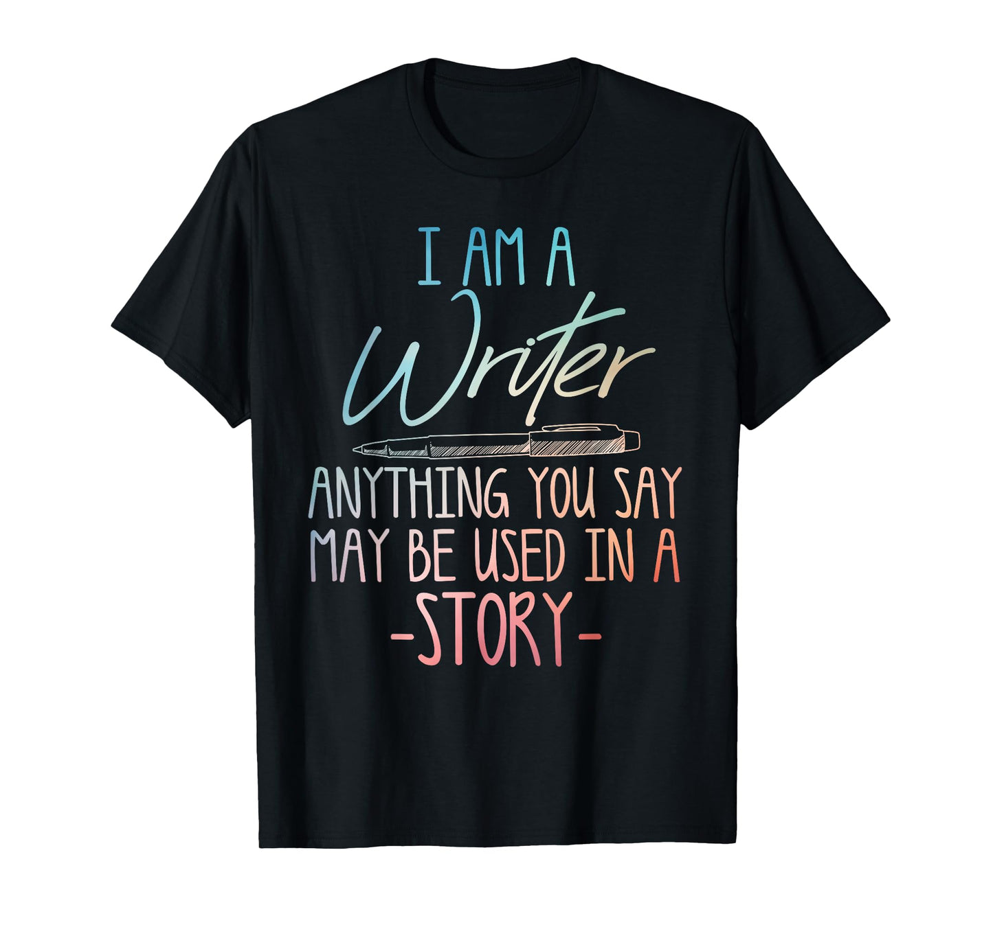 Writer Art For Men Women Writing Lover Author Poet Writer T-Shirt