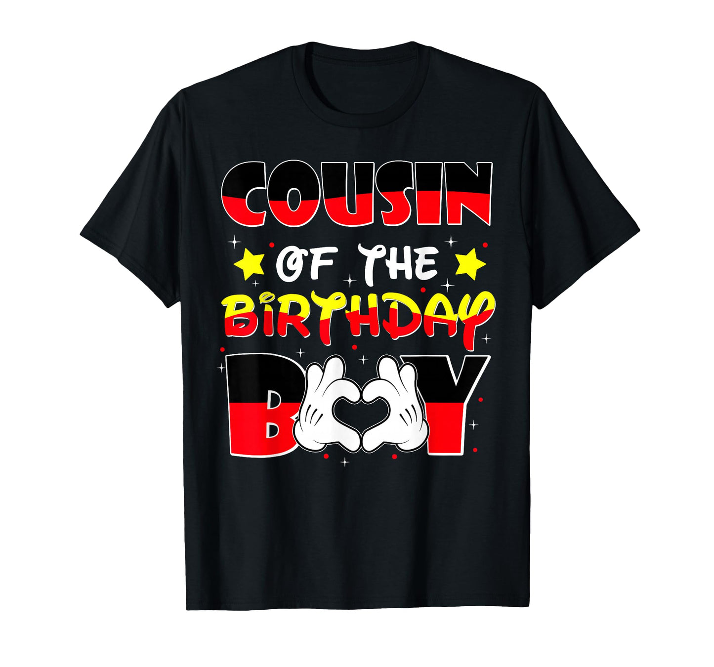 Cousin of The Birthday Boy Shirt Funny B-Day Family Matching T-Shirt