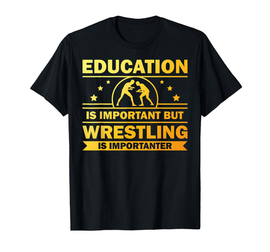Cool Wrestling Design for Men Women Kids Wrestler Wrestling T-Shirt