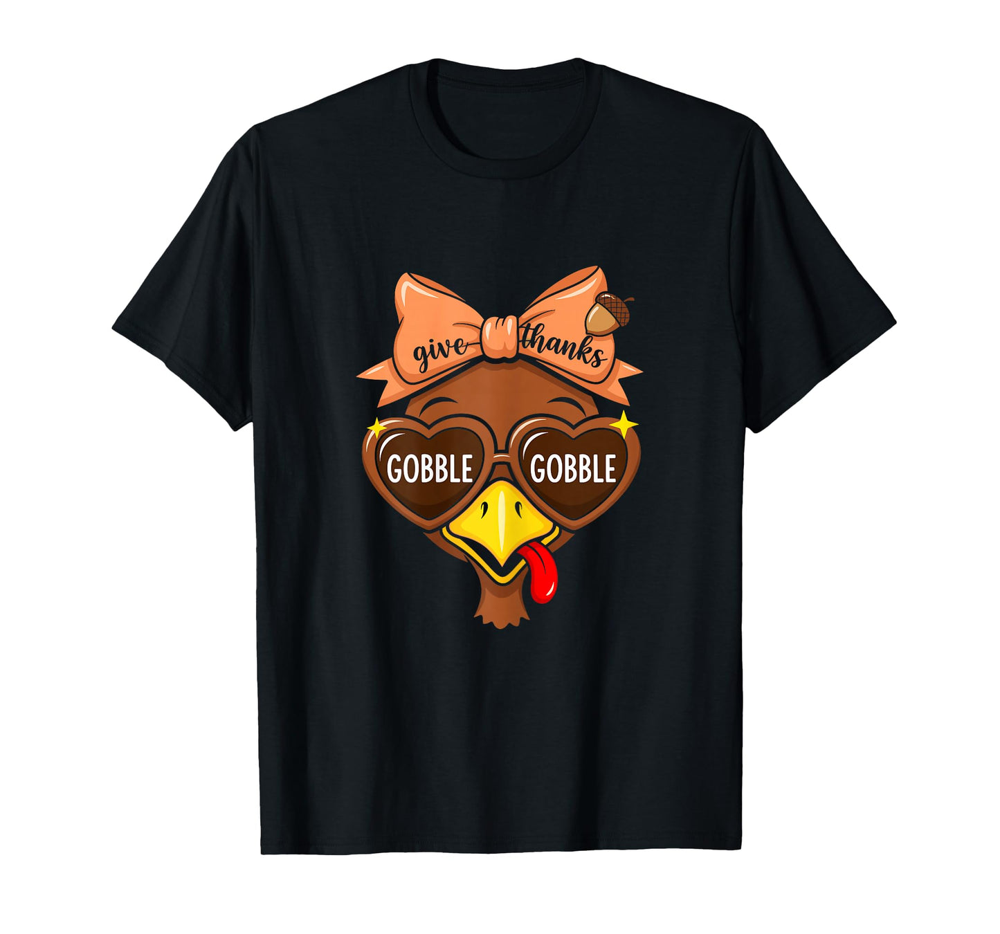 Thanksgiving Outfit Toddler Girl Turkey Shirts for Women T-Shirt