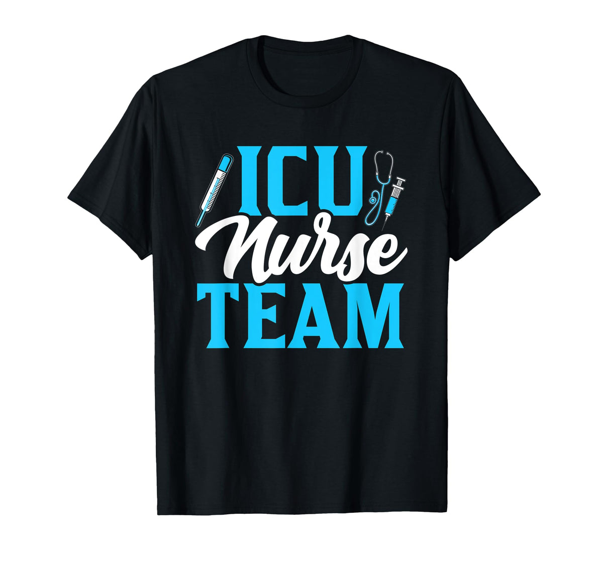Icu Nurse Team Intensive Care Nursing Ice Hospital T-Shirt