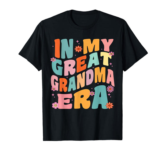 In My Grammy Era Baby Announcement Grandma Mother's Day T-Shirt