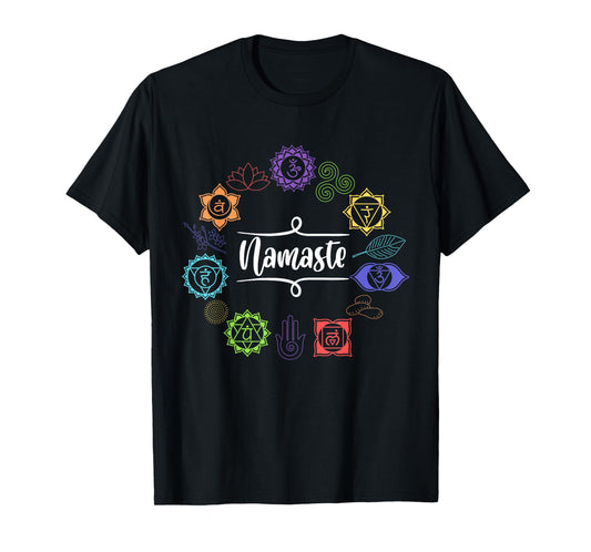 Namaste Yoga Meditation Calm Soul and Body Yoga Teacher Men Women Girls Kids T-Shirt