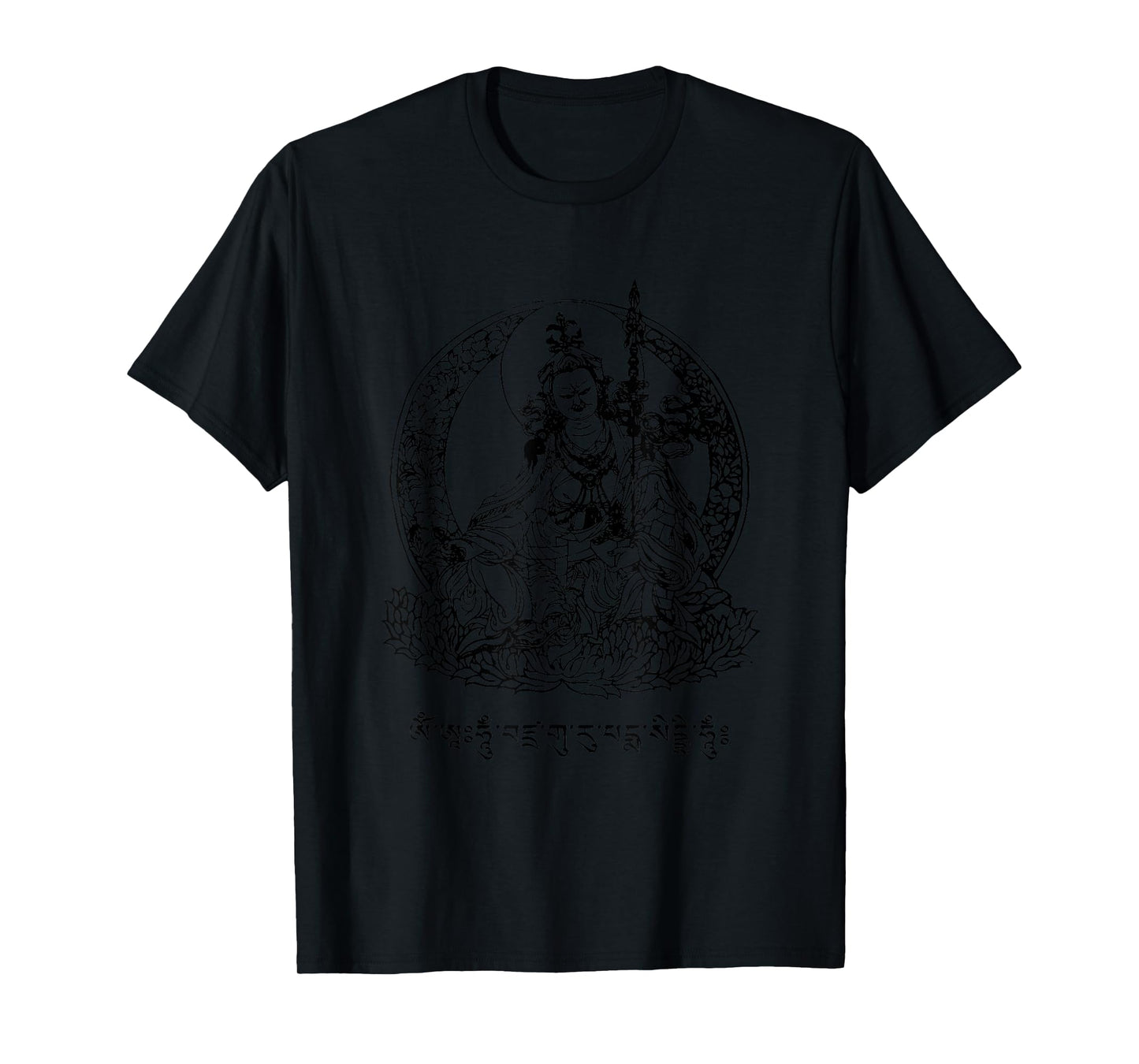 Padmasambhava Guru Rinpoche Tibetan Buddha Mantra Buddhist T-Shirt