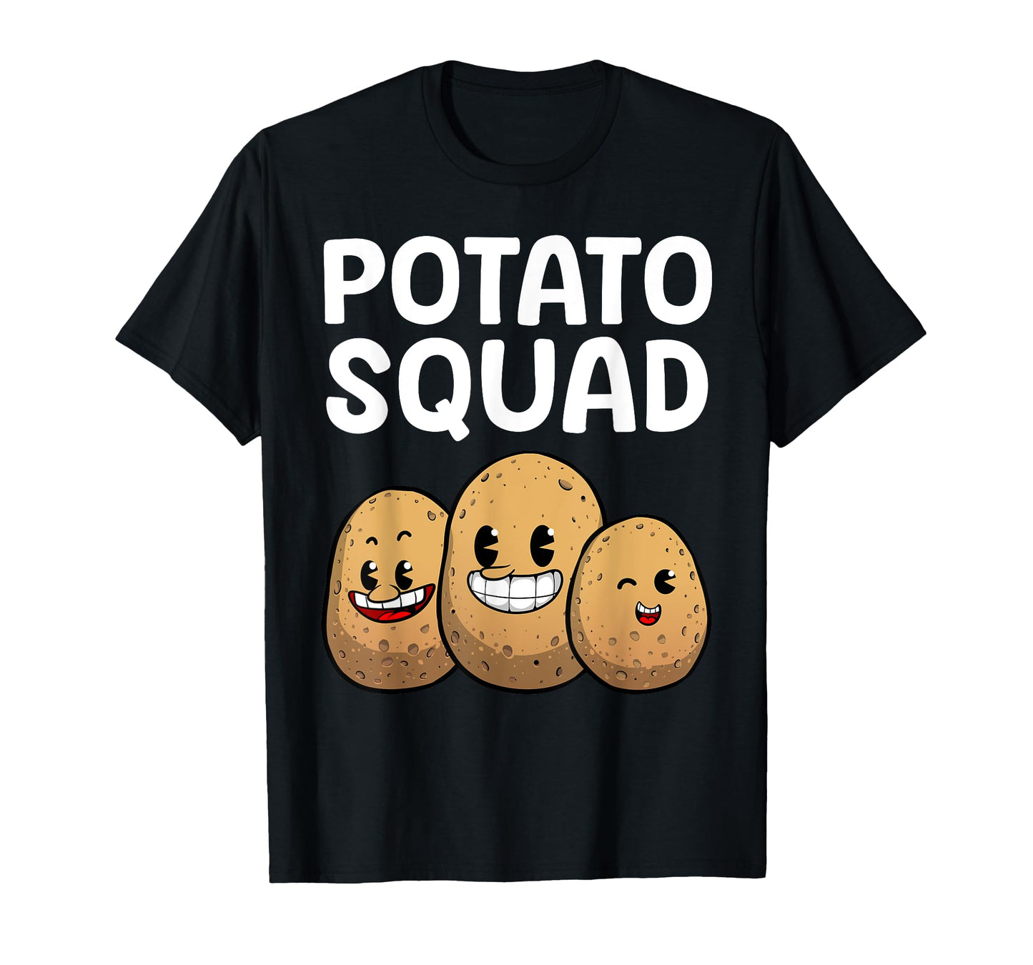 Cute Potato Novelty For Men Women Kid Adult Gag Potato Lover T-Shirt