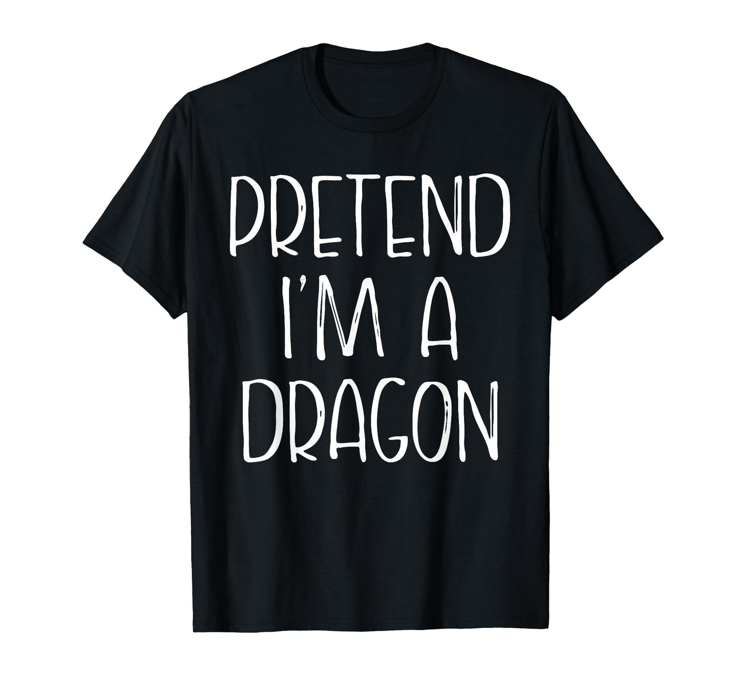 Pretend I'm A Dragon Halloween Costume Group Couple Matching T-Shirt