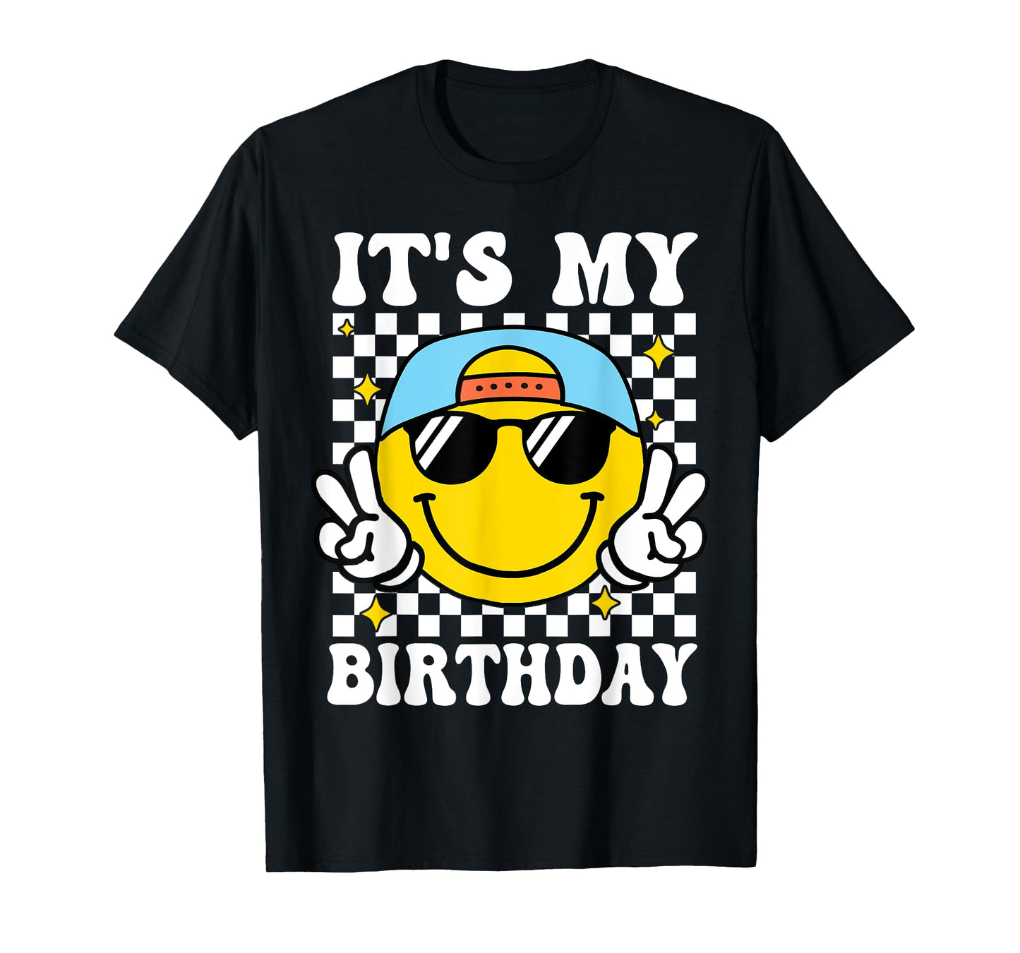 Bruh It's My Birthday Smile Birthday for Boys Kids T-Shirt