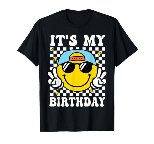 Bruh It's My Birthday Smile Birthday for Boys Kids T-Shirt