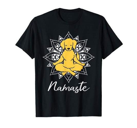 Golden Retriever Yoga for a yoga workout fan T-Shirt