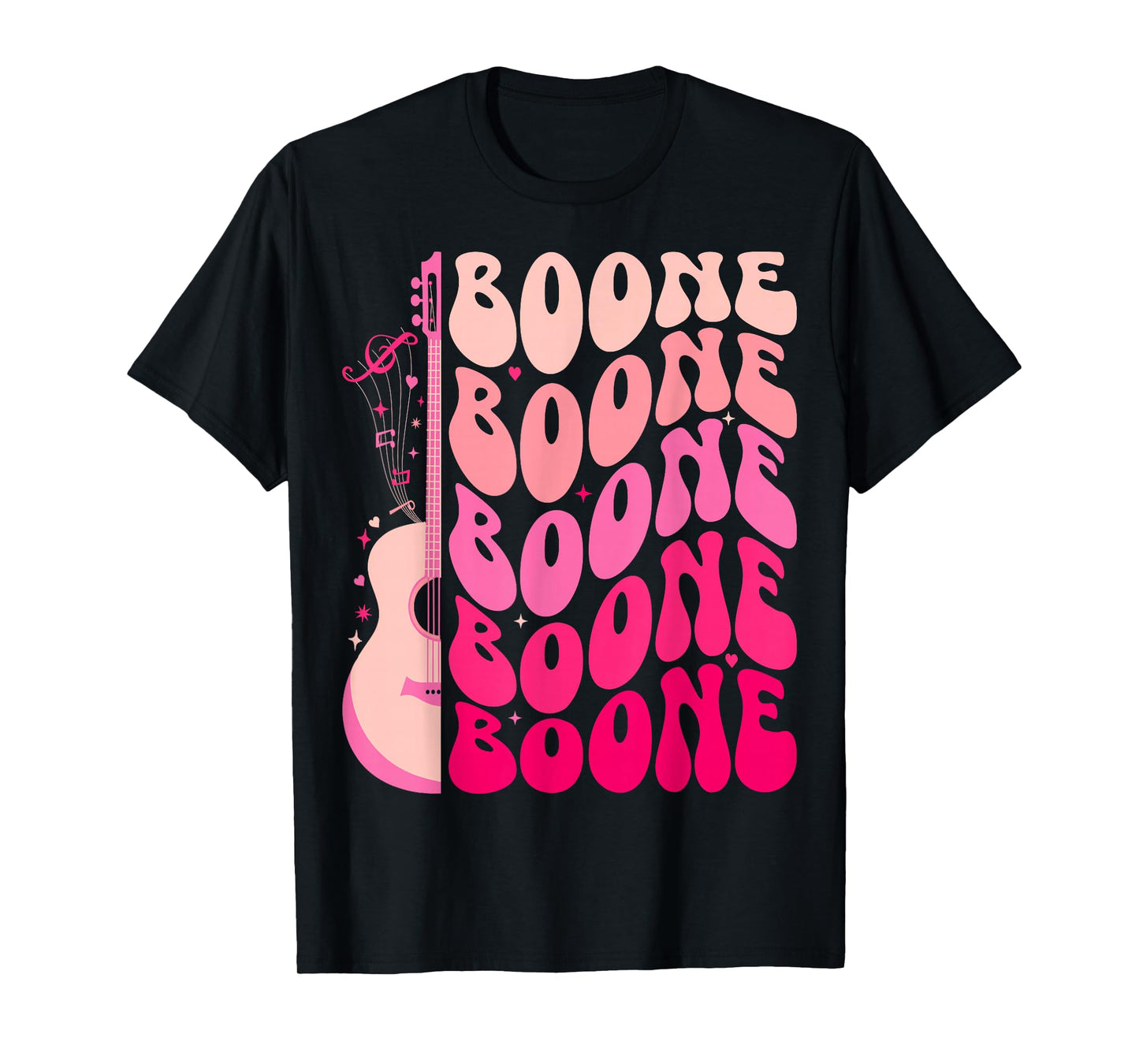 Retro Boone Personalized First Name Boone Groovy 80's T-Shirt