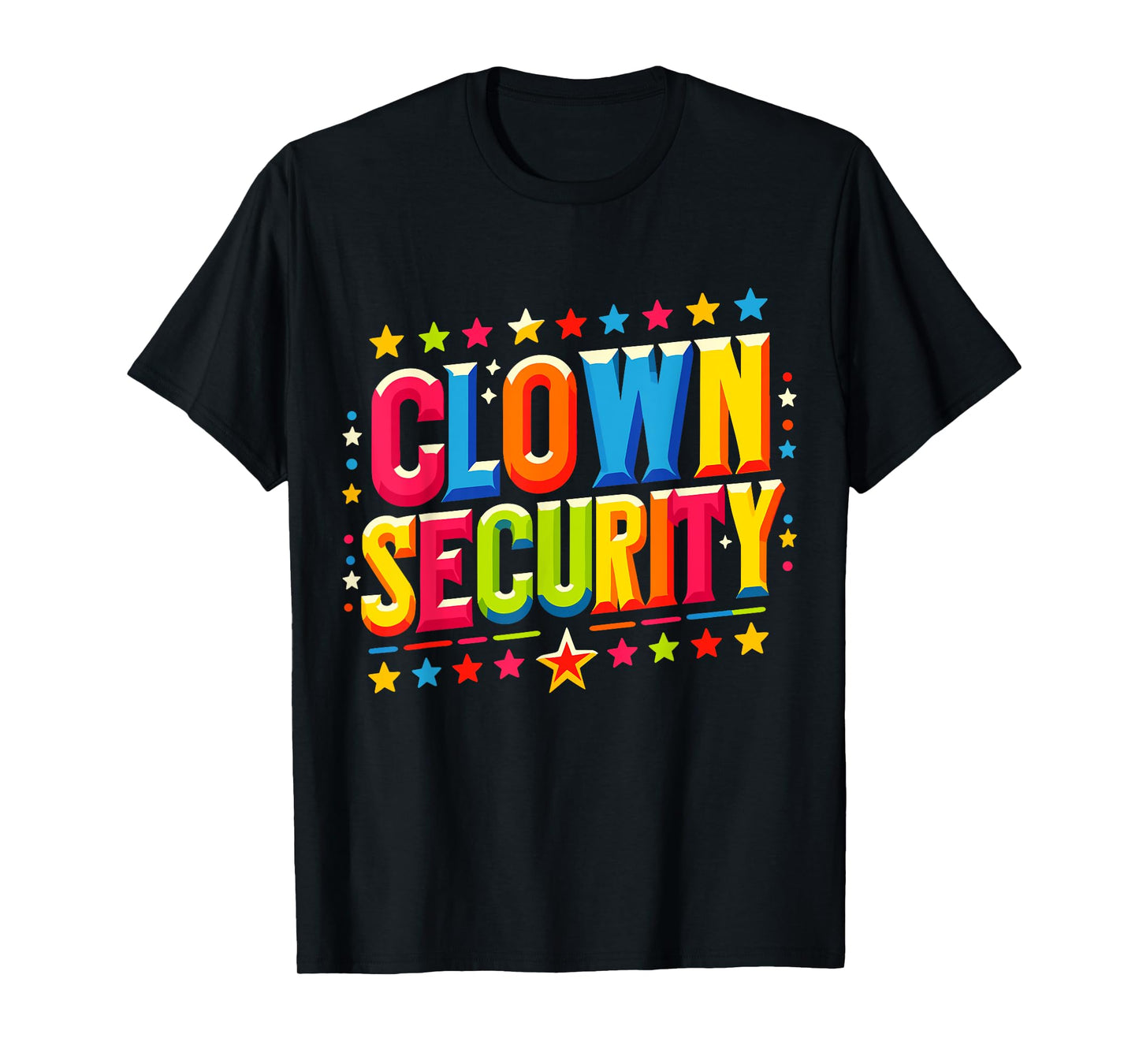 Clown Security Halloween Costume T-Shirt