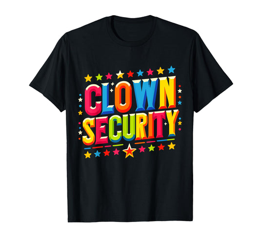 Clown Security Halloween Costume T-Shirt