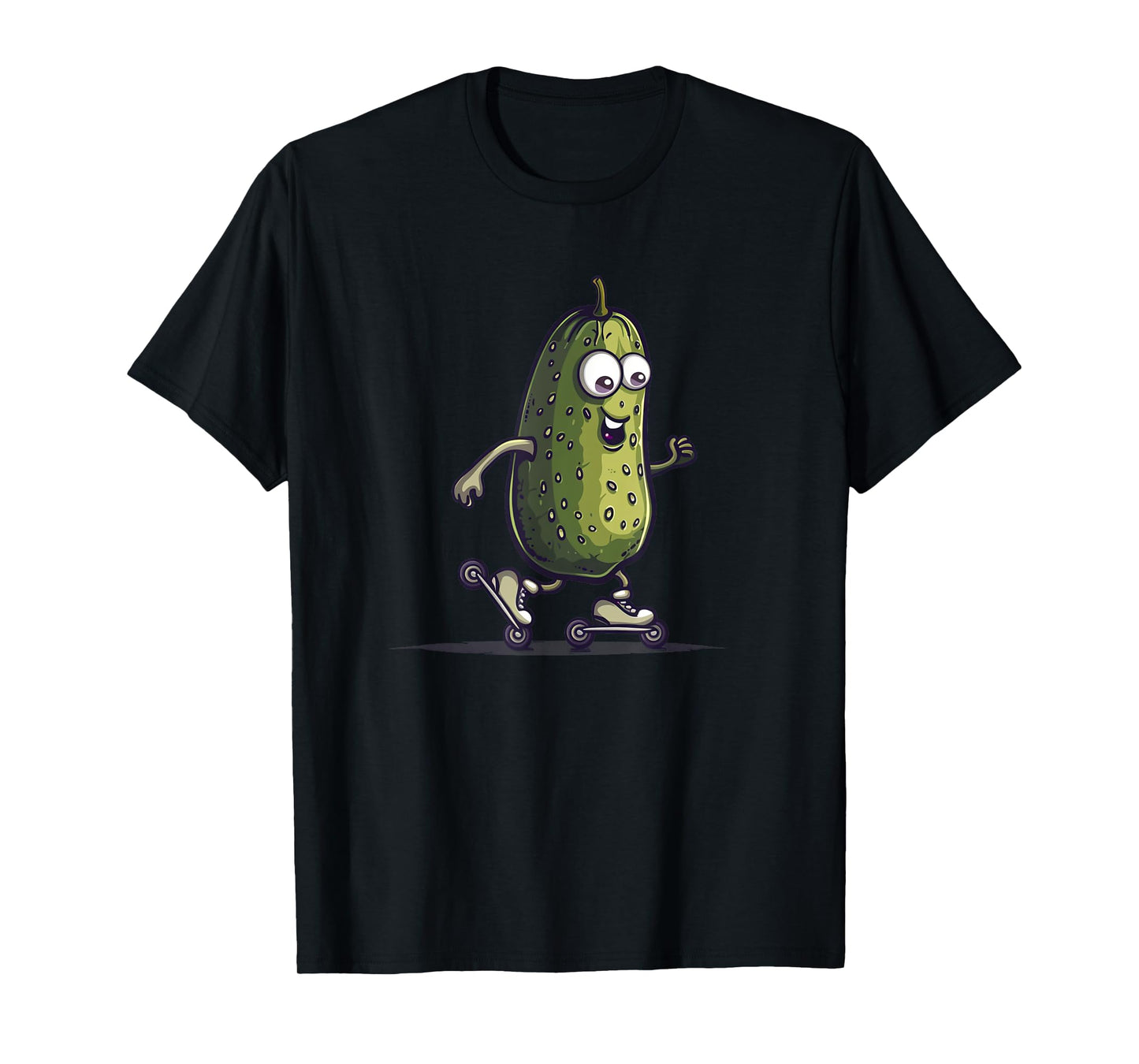 Sporty Pickle Costume for Inline Skates and skating Lovers T-Shirt
