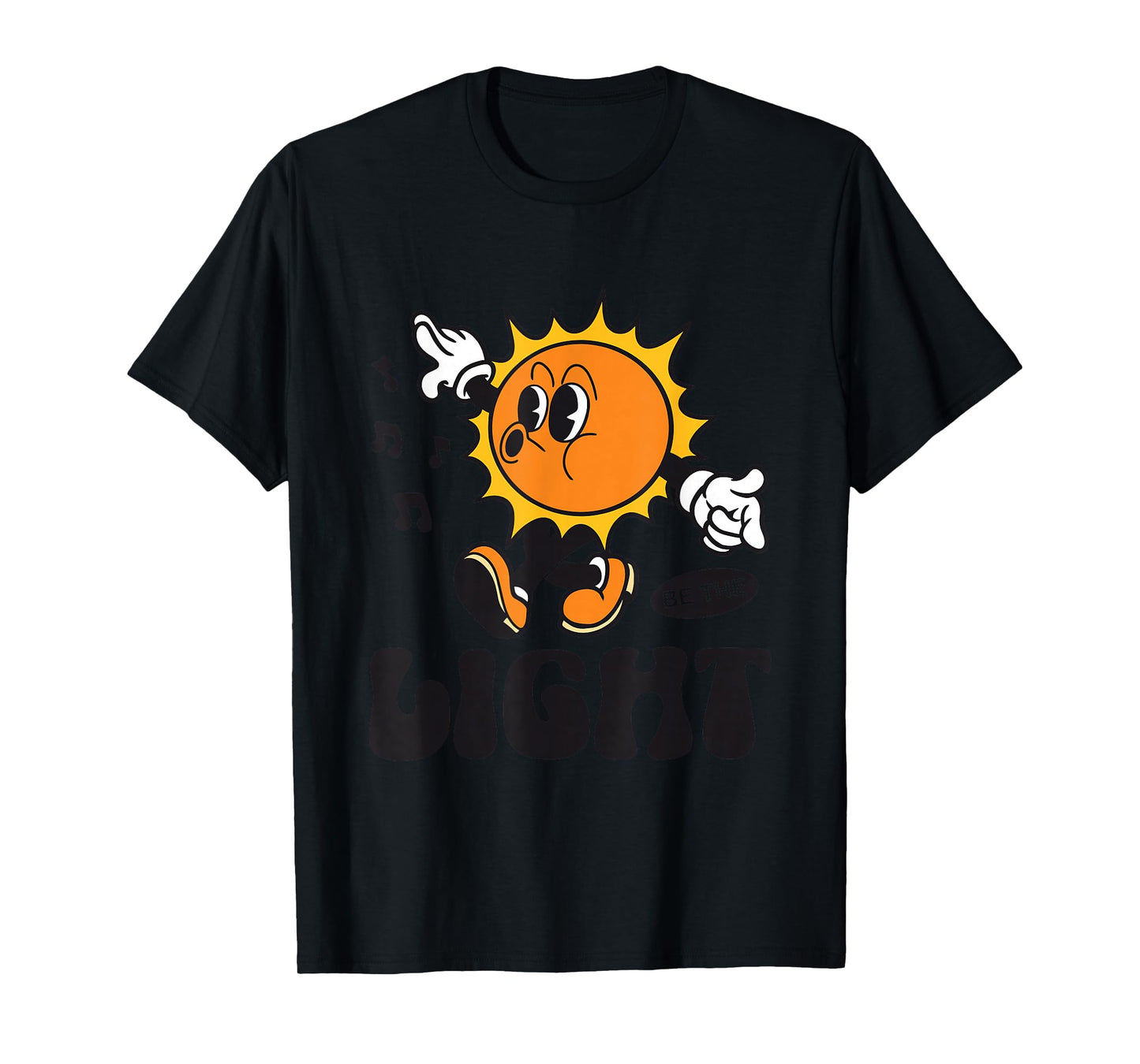 Christian Y2K Graphic Tee Faith Streetwear Be The Light T-Shirt