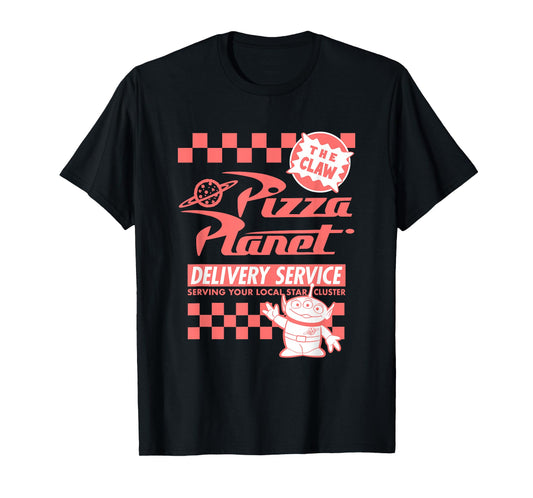 Disney Pixar Toy Story Pizza Planet Alien The Claw T-Shirt