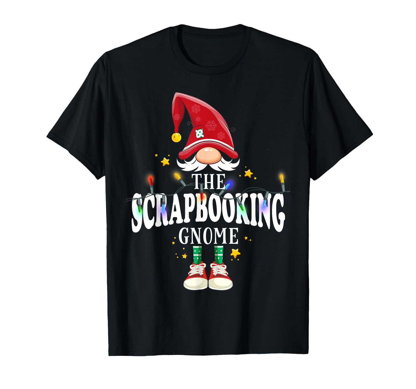 Christmas The Scrapbooking Gnome X-Mas Matching PJS T-Shirt