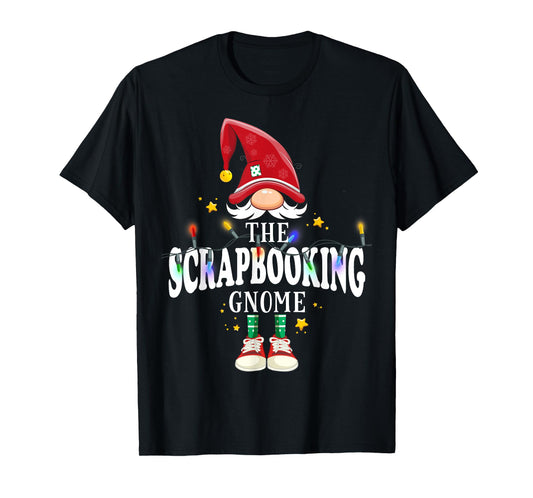 Christmas The Scrapbooking Gnome X-Mas Matching PJS T-Shirt