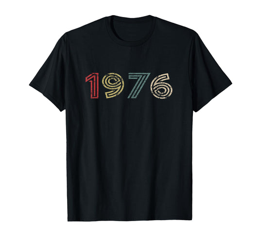 Vintage 1976 Cool 50 Year Old Bday 50th Birthday Men Women T-Shirt