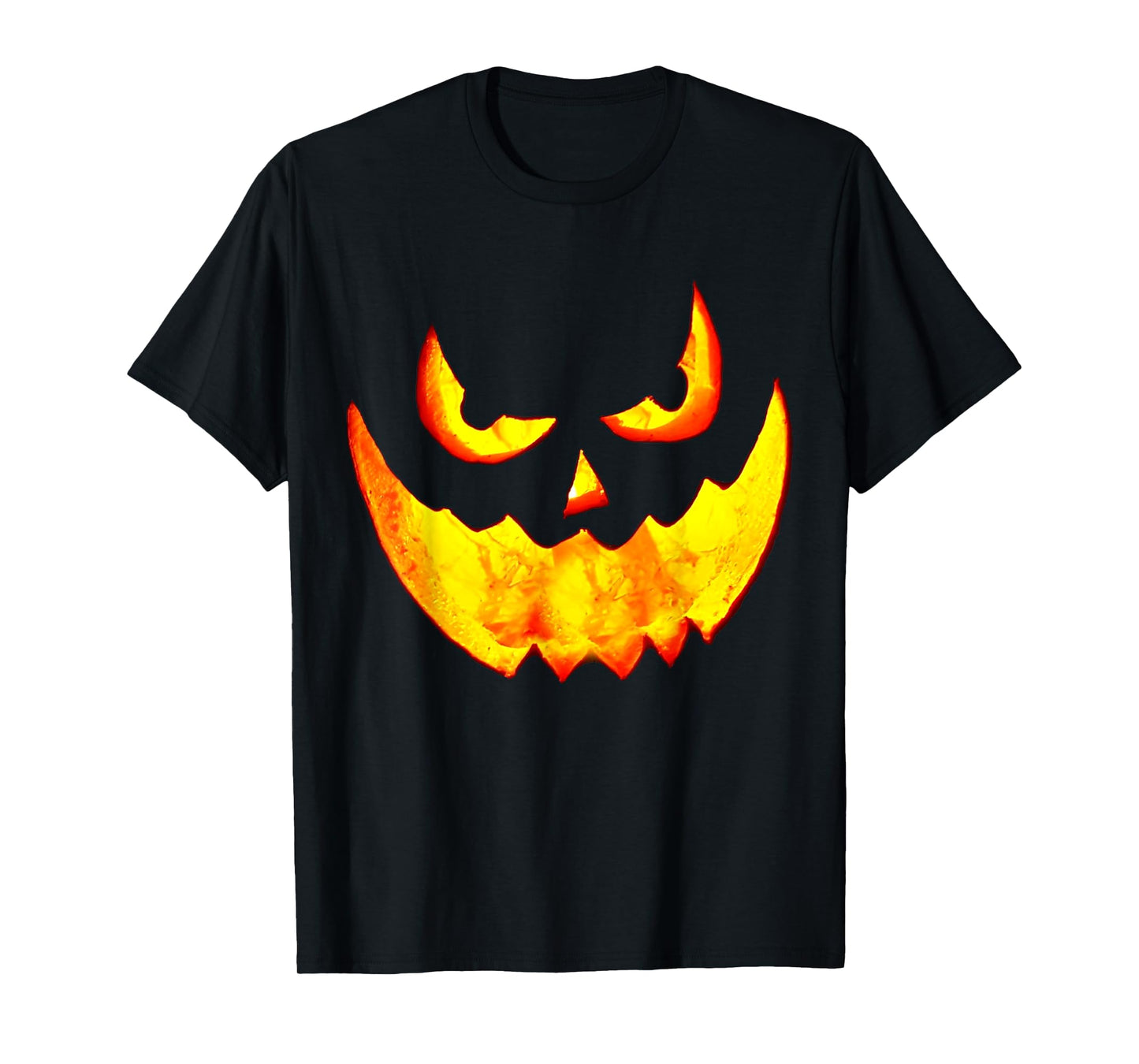 Jack O Lantern Scary Pumpkin Halloween Costume T-Shirt