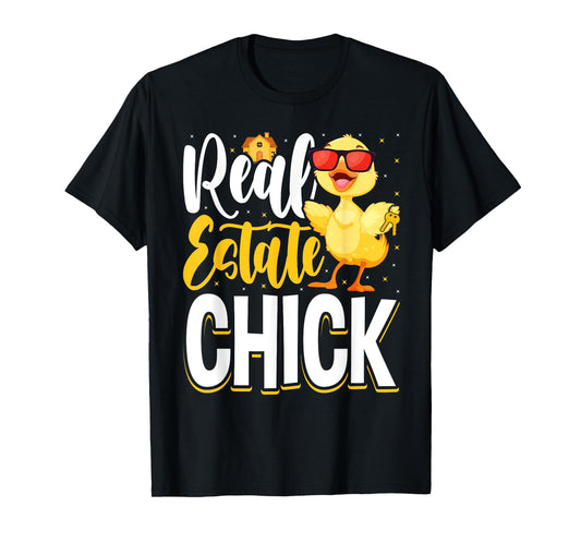 Real Estate Chick Funny Realtor T-Shirt