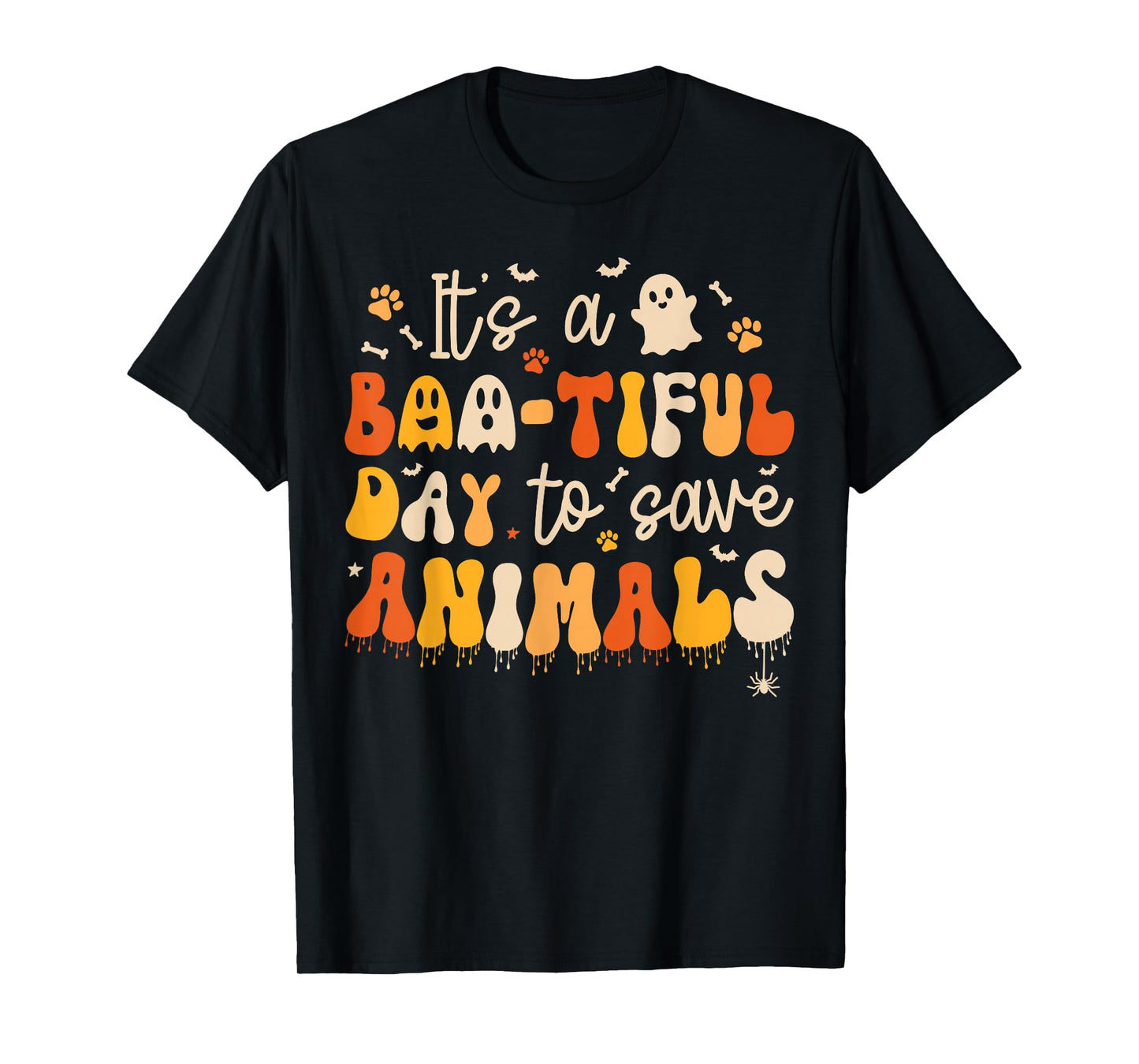 It’s Boo-Tiful Day to Save Animals, Funny Halloween Vet Tech T-Shirt
