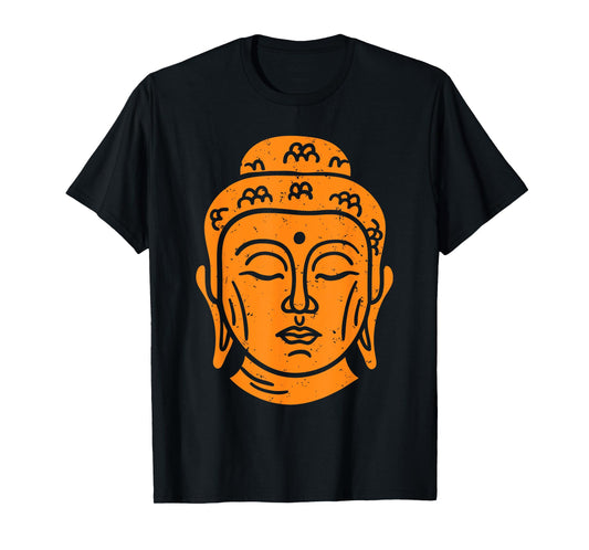 Buddha Head Buddhist Wisdom T-Shirt