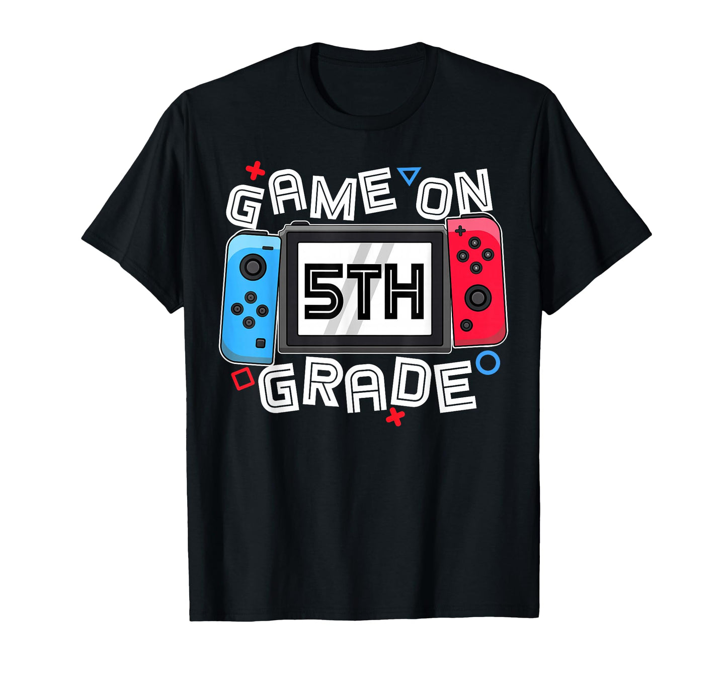 Game On 5th Grade Back To School Video Gamer Boys Kids T-Shirt