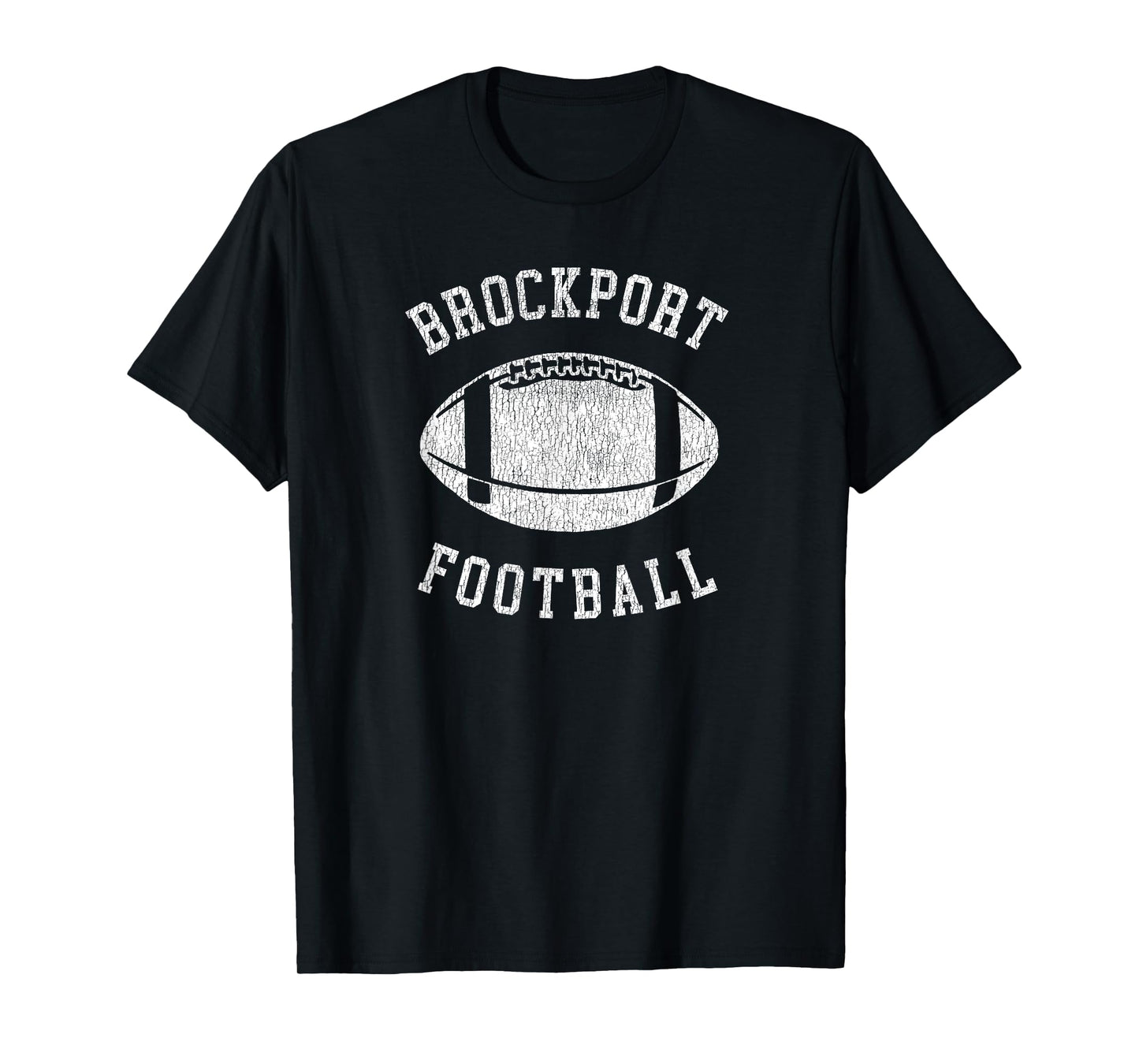 Brockport Football Distressed Vintage 80's Throwback Classic T-Shirt