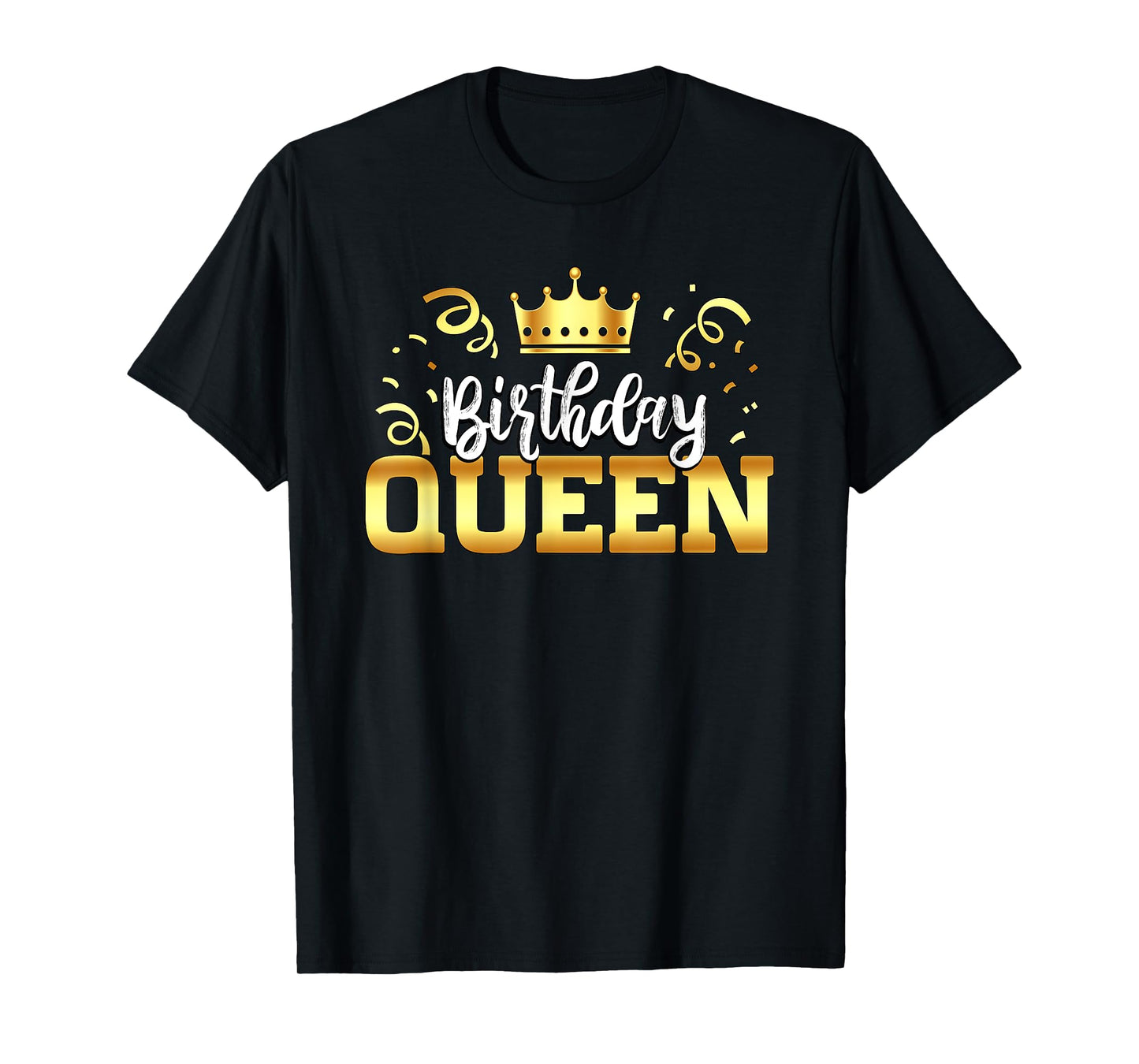 Birthday Queen Shirt Crown Birthday Outfit Birthday Queen T-Shirt
