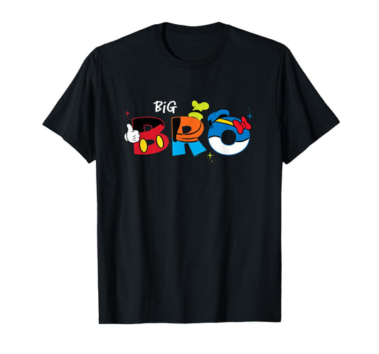 Disney Mickey Mouse and Friends Big Bro Family Trip Matching T-Shirt