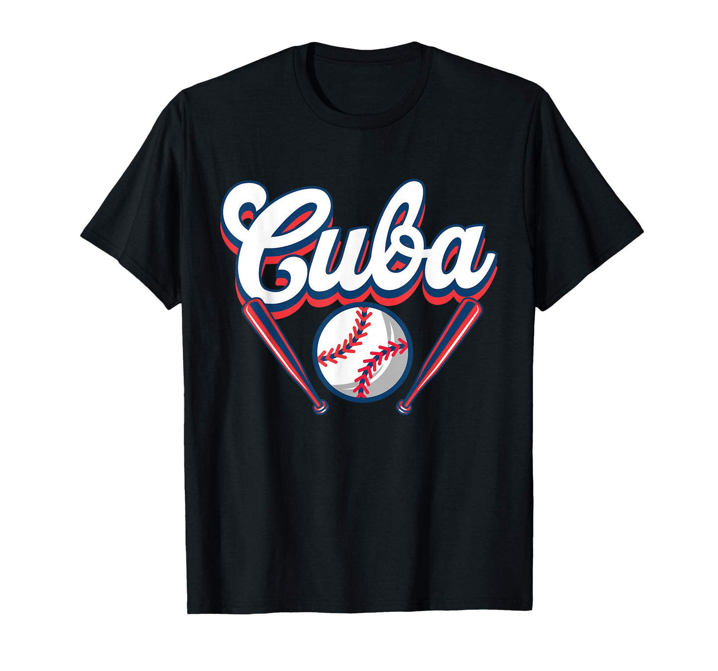 Cuba Baseball Player Cuban Baseball Fans T-Shirt