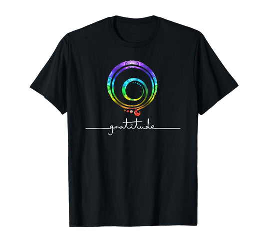 Gratitude Chakra Shirt Gratitude Symbol Inspirational Shirt T-Shirt