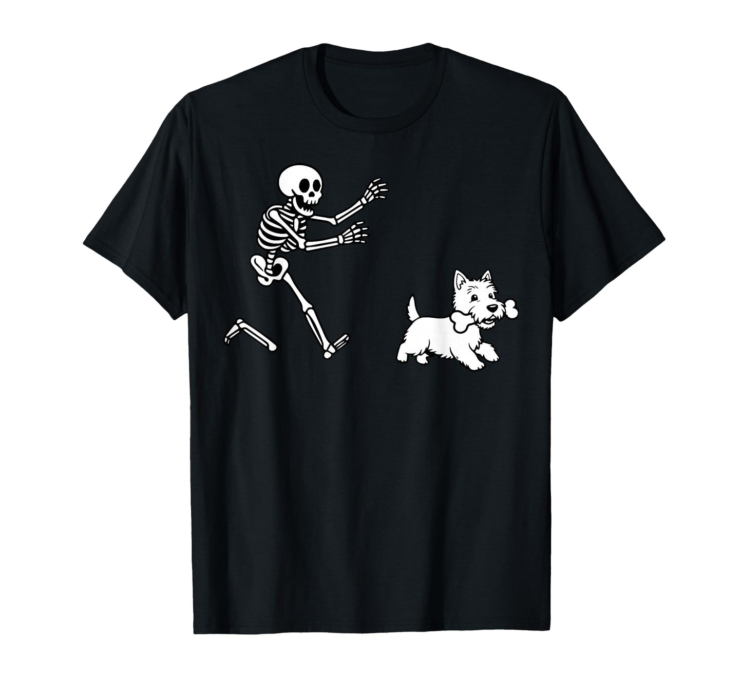 Funny Wesite Running Skeleton T-Shirt