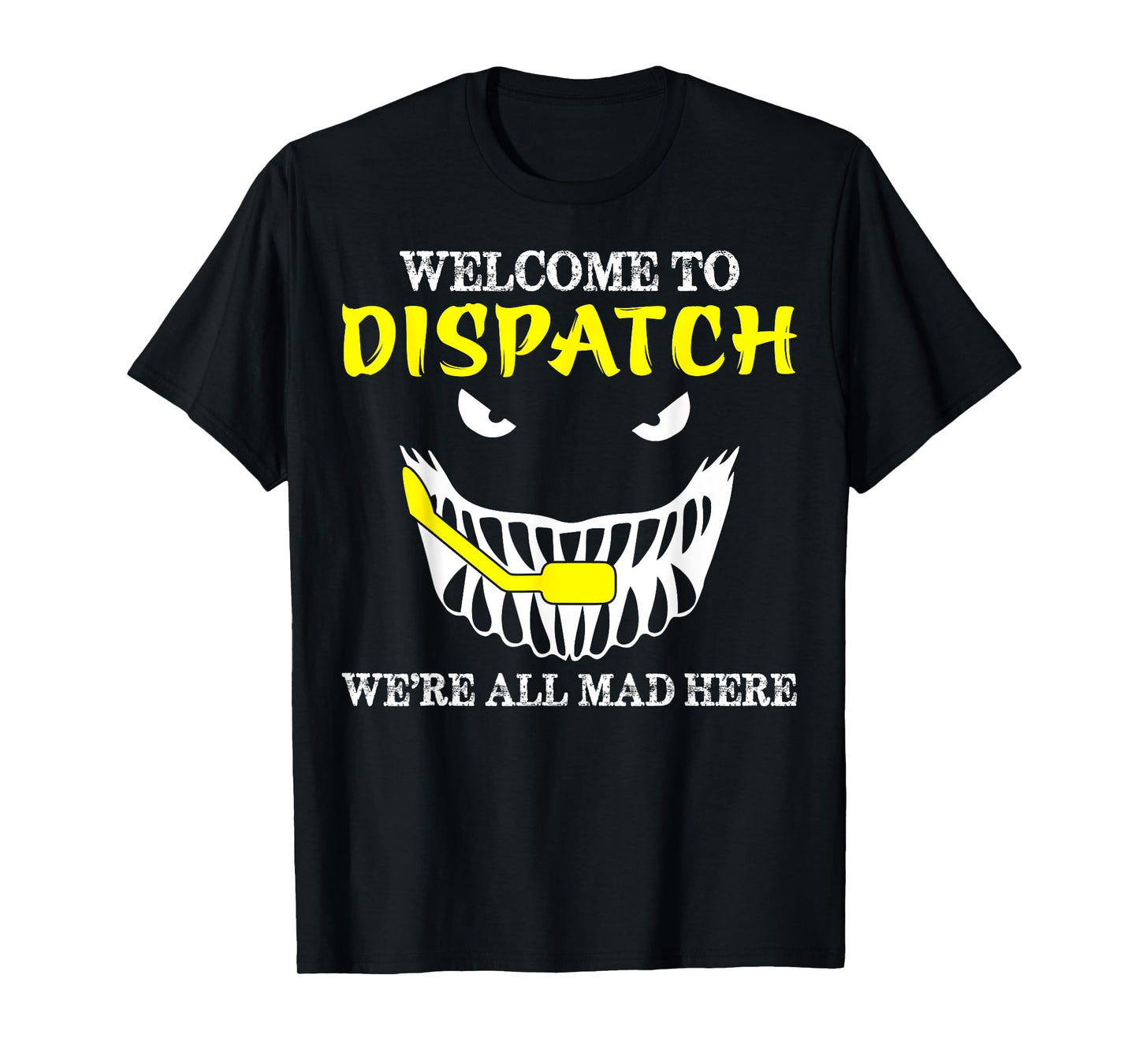 Welcome To Dispatch Funny 911 Dispatch Halloween Spooky T-Shirt