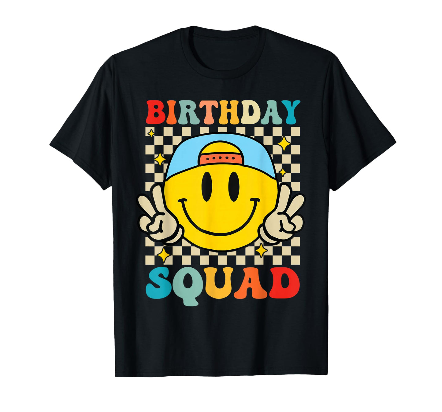 Birthday Squad for Men Women Kids Funny Birthday Matching T-Shirt