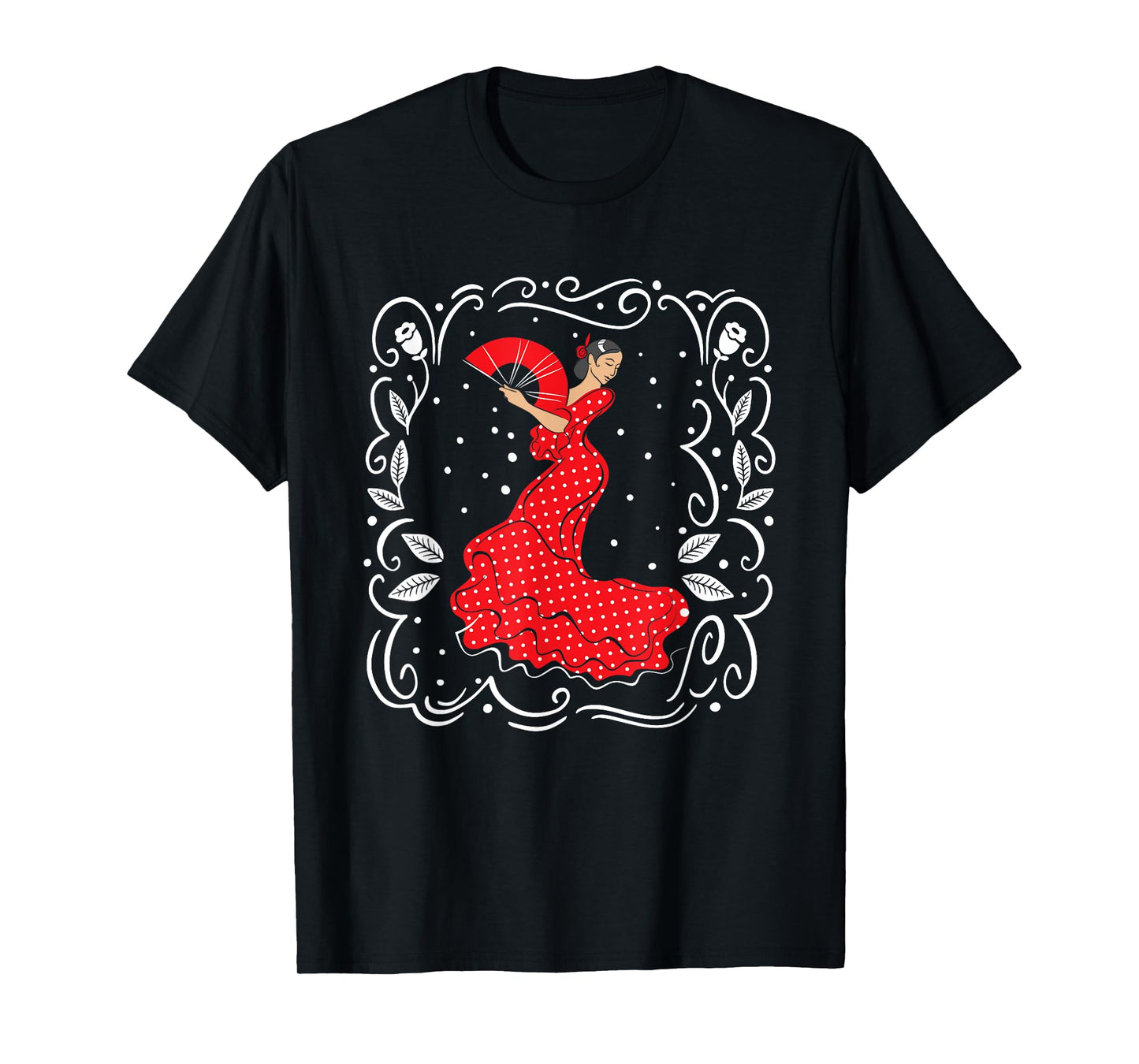 Beautiful Spain Woman | Flamenco Dancer T-Shirt